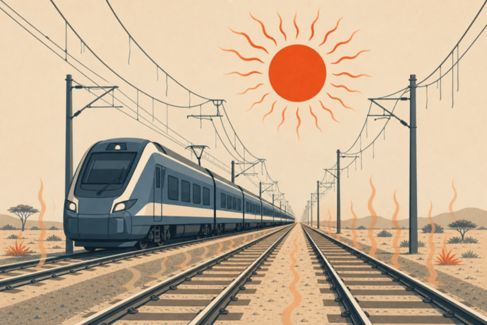 Ferroviaire : infrastructures et mat&eacute;riel &agrave; l&rsquo;&eacute;preuve des canicules | Observations, chiffres cl&eacute;s, fiches march&eacute;s, &eacute;tudes et tendances | Scoop.it