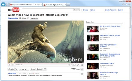 WebM for IE9 | Video Breakthroughs | Scoop.it