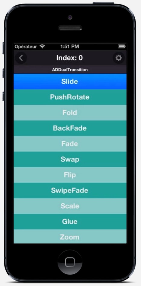 ADTransitionController lots of custom transition animations. | iPhone and iPad development | Scoop.it