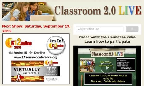 K12 Online Conference - Today - Saturday Sept 19th | iGeneration - 21st Century Education (Pedagogy & Digital Innovation) | Scoop.it