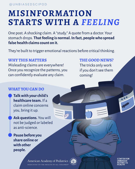 Misinformation is tricky, because it doesn&rsquo;t always look like misinformation. The content is designed to feel urgent, emotional, and quick and easy to share, which is part of why it spreads faster&hellip;... | H&eacute;sitations Vaccinales: Observatoire HESIVAXs | Scoop.it