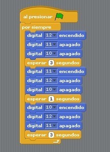 P04. Semáforo de leds #S4A | tecno4 | Scoop.it