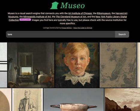 Museo. Moteur de recherche d'images d'oeuvres d'art du domaine public | Boîte à outils numériques | Scoop.it