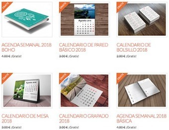 Plantillas gratis de calendarios y agendas para el 2018 | TIC & Educación | Scoop.it