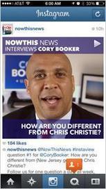 NowThisNews Books Booker For First Instagram Political Interview | MediaPost | Public Relations & Social Marketing Insight | Scoop.it