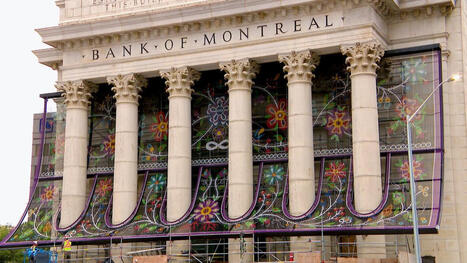New artwork for former BMO building a display of M&eacute;tis resilience | Indigenous Stories and Education | Scoop.it