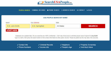 USA People Search | People Finder, Address & Phone Lookup | alaudinalo | Scoop.it