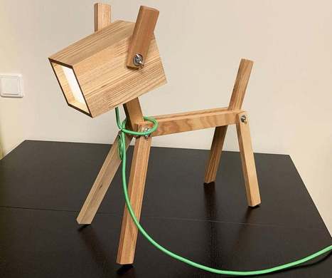 A Wooden Dog LED Lamp: 15 Steps (with Pictures) | tecno4 | Scoop.it