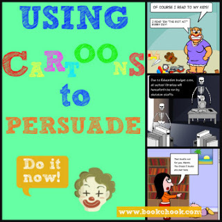 Using Cartoons to Persuade | Writing Activities for Kids | Scoop.it