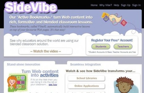 sidevibe – Donde los profesores usan la web para dar clases a los alumnos | TIC & Educación | Scoop.it