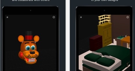 Apps to help students create beautiful 3D designs | Android and iPad apps for language teachers | Scoop.it