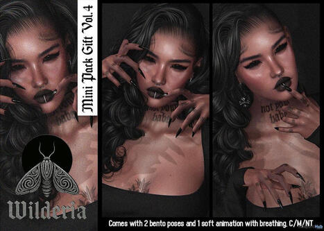 Pose Mini Pack Gift Vol 4 Halloween 2026 Group Gift by WILDERIA | Teleport Hub - Second Life Freebies | Second Life Freebies | Scoop.it