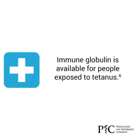 While the tetanus vaccine offers full protection, treatment with immunoglobulins can lead to treatment failures... Too often treatement delays with immunoglobulins may not provide the expected&hellip; | J... | H&eacute;sitations Vaccinales: Observatoire HESIVAXs | Scoop.it