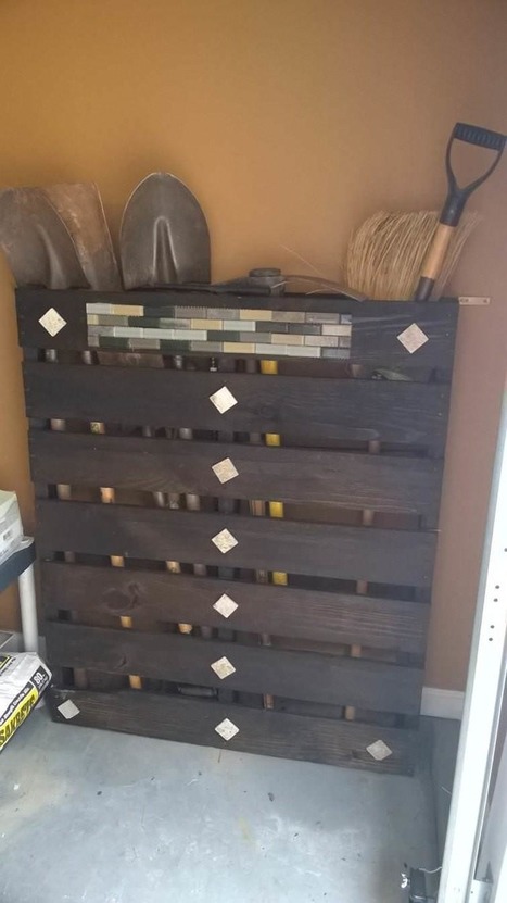 Pallet Used as a Tool Rack | 1001 Pallets ideas ! | Scoop.it