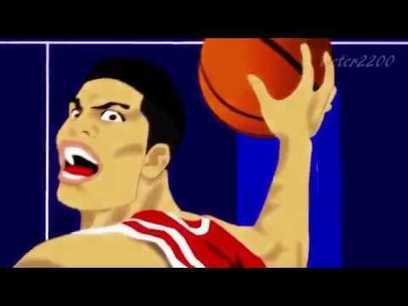 Slam dunk cartoon