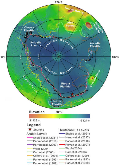 In-situ observations of marine sedimentary rocks suggest ancient northern ocean on Mars | Amazing Science | Scoop.it