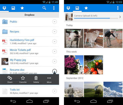Dropbox updates Android app with bug fixes and file management | Android and iPad apps for language teachers | Scoop.it