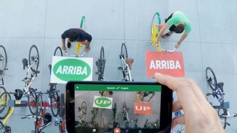 La réalité augmentée utilisée par Google Translate pour traduire en temps réel | Geeks | Scoop.it