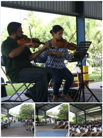Trina Basu and Arun Ramamurthy at MCHS | Cayo Scoop!  The Ecology of Cayo Culture | Scoop.it