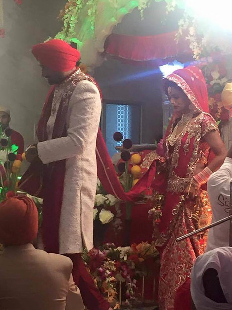 Geeta Basra & Harbhajan Singh Wedding Photos | Celebrity Fashion Trends | Scoop.it