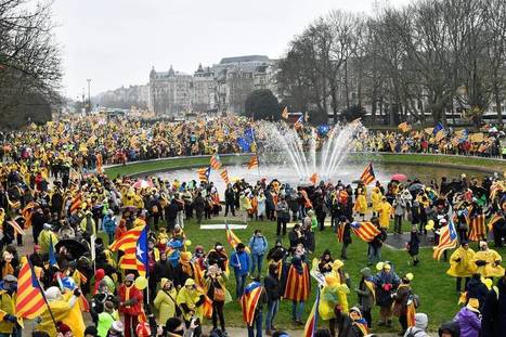 Plus de 10.000 personnes manifestent à Bruxelles en faveur de la Catalogne | Actualités & Infos (Médias) | Scoop.it