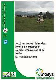 Systèmes bovins laitiers des zones de montagnes et piémonts d'Auvergne et de Lozère | Lait de Normandie... et d'ailleurs | Scoop.it