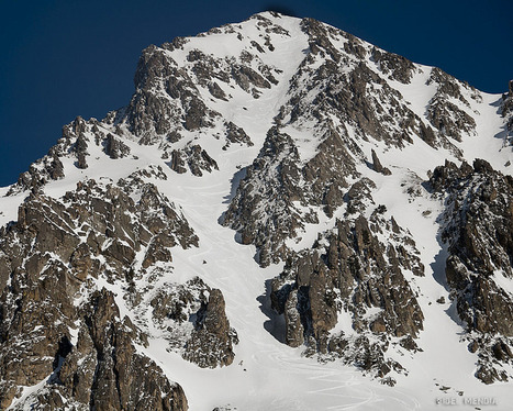 Ski de rando sur le pic de Bastan, couloir ouest le 31 janvier 2014 | Fidel Mendia | Vallées d'Aure & Louron - Pyrénées | Scoop.it