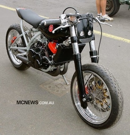 Yamaha RD350 LC Tracker - Grease n Gasoline | Cars | Motorcycles | Gadgets | Scoop.it