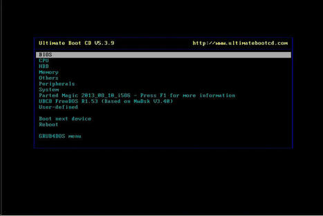Ultimate Boot CD: Εργαλείο διάγνωσης και επισκευής των windows | techno and social | Scoop.it