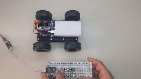 Robot controlado con servos e infrarrojos | tecno4 | Scoop.it