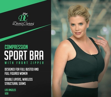 plus size compression bra