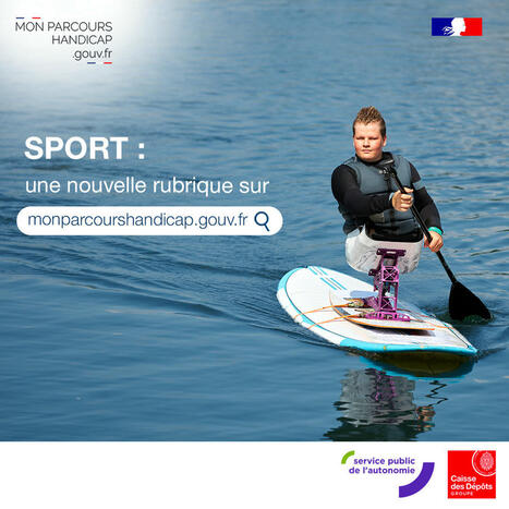 Sport et handicap : le site « Mon Parcours Handicap » s’enrichit d’une nouvelle rubrique dédiée à la pratique du sport | 3 - Innovations sociales | Scoop.it