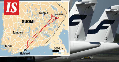 Gps-häirintä: Finnairin kone ei päässyt Joensuuhun | 1Uutiset - Lukemisen tähden | Scoop.it