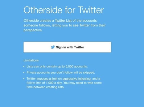 OtherSide. Changez de perspective sur Twitter &ndash; Les outils de la veille | Curation, Veille et Outils | Scoop.it