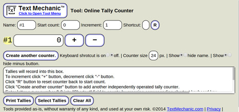 Online Tally/Click Counter | 1Uutiset - Lukemisen tähden | Scoop.it