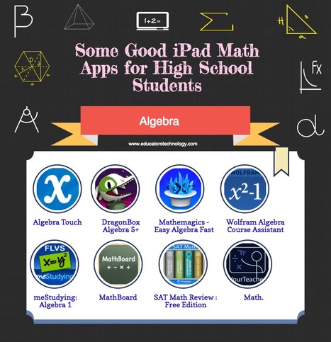 Twenty-four educational iPad apps ideal for high school students | Creative teaching and learning | Scoop.it