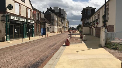 Lisieux - Deux trottoirs, rue de la Gare | Veille territoriale AURH | Scoop.it