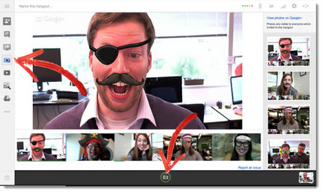 Google+ integra una aplicación en los Hangouts para capturar imágenes | Utilización de Twitter la Educación | Scoop.it