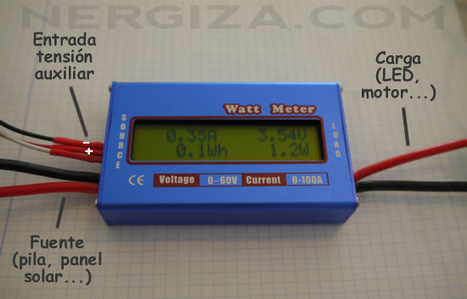Watt Meter: Midiendo energía en corriente continua | tecno4 | Scoop.it