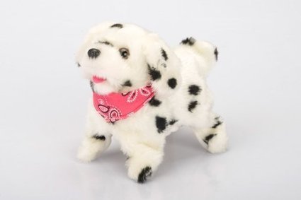 toy dog that barks and flips