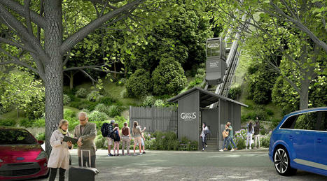 À Saint-Gervais, l’ascenseur des thermes reliera le Fayet et le bourg dès le printemps 2024 | Transports par cable - tram aérien | Scoop.it
