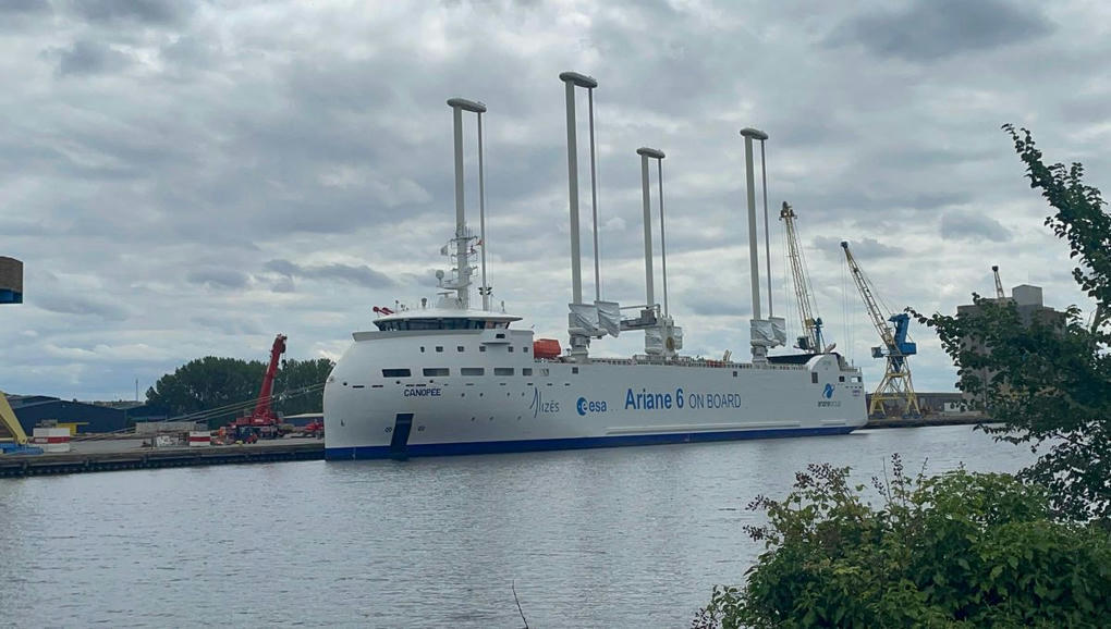 Le Canopée, premier cargo à voile...