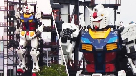 Life-Size 'Gundam' Robot Makes Debut in Japan | Technology in Business Today | Scoop.it