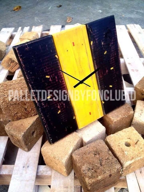 Pallet Clock | 1001 Pallets ideas ! | Scoop.it