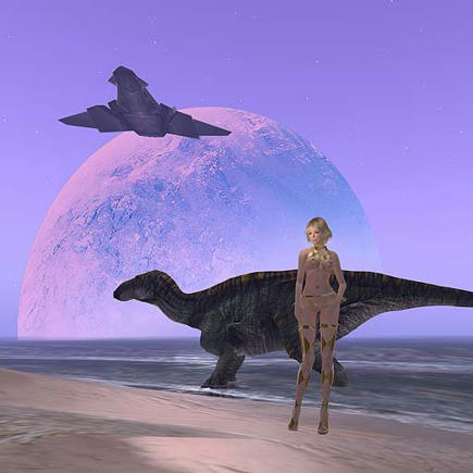 恐竜惑星 - Phaedra / Druune - Second Life | Second Life Destinations | Scoop.it