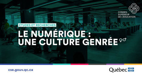 Le num&eacute;rique : une culture genr&eacute;e | Veille &Eacute;ducative - L'actualit&eacute; de l'&eacute;ducation en continu | Scoop.it