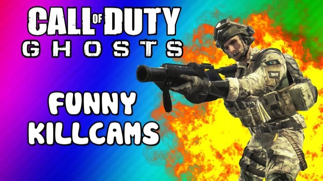 COD Ghosts Funny Killcams - Log Kill, Riot Shie... - 