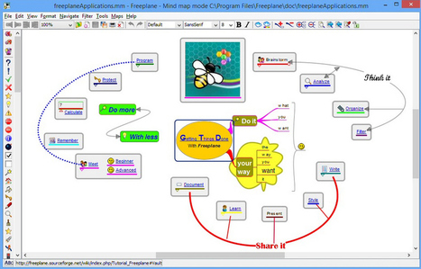 Freeplane: a versatile brainstorming tool | Digital Presentations in Education | Scoop.it
