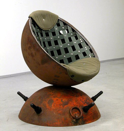Building Furniture from Discarded Weapons of War – The Story of Artist Mati Karmin  | RenewPurpose | 1001 Creative ideas ! | Scoop.it
