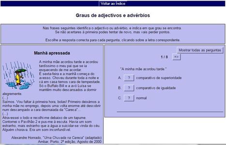 Graus de adjetivos e adv&eacute;rbios | APOIO AO ESTUDO | Scoop.it